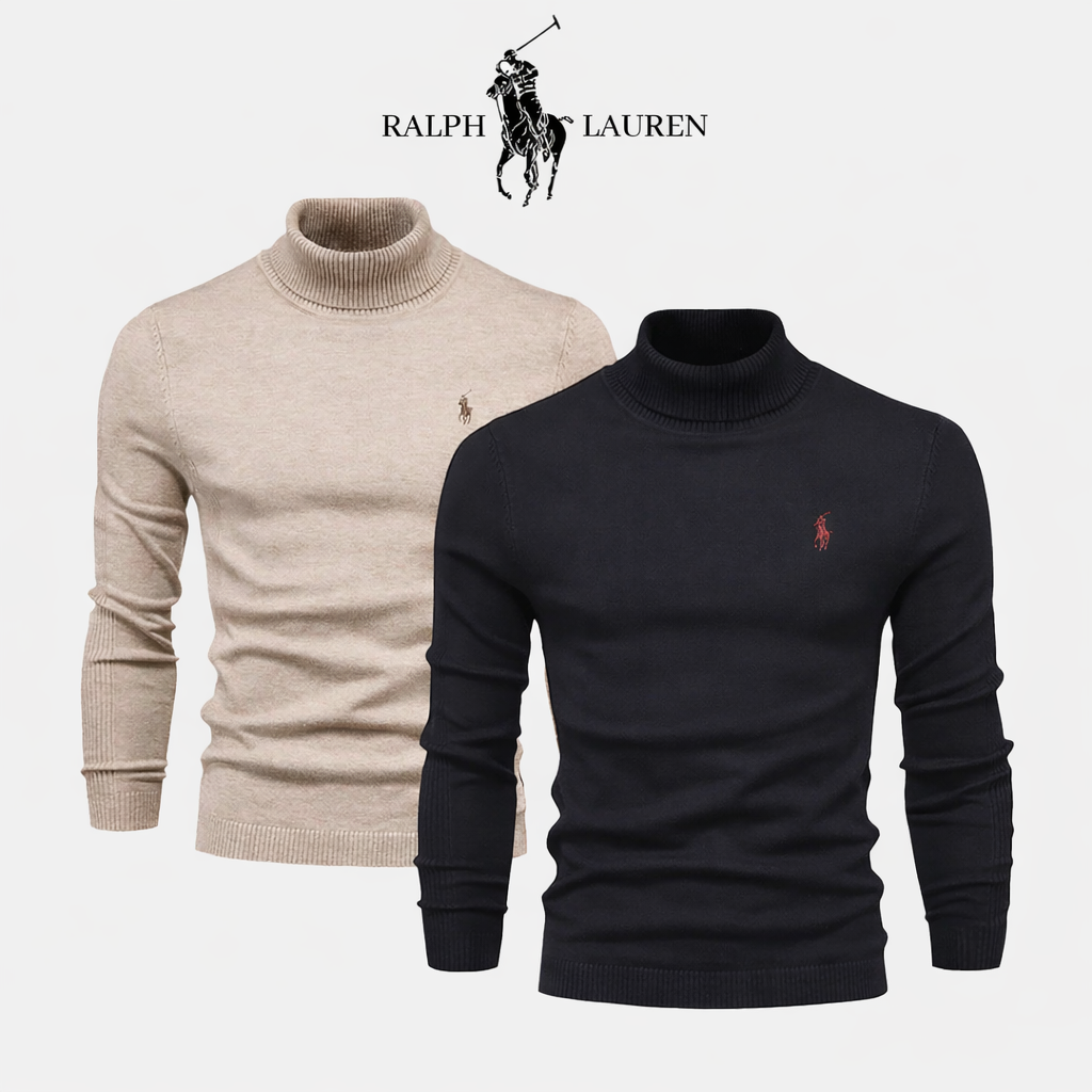 Eleganter Rollkragenpullover R&L 1+1 – Jetzt im Lagerverkauf erhältlich!