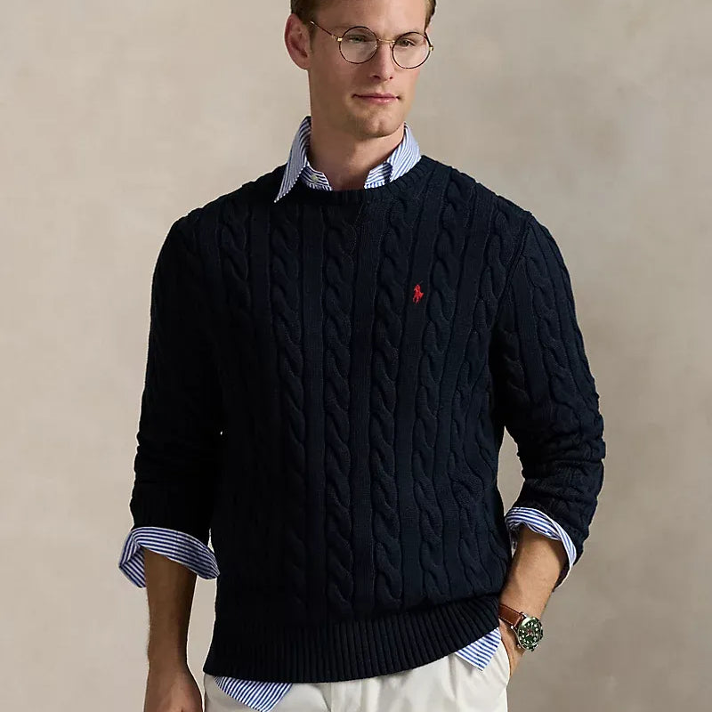 Jetzt 60 % sparen auf den Polo RL Strickpullover!